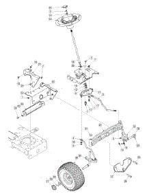 Steering 1 parts for Ranch King Lawn Tractor 13AQ611H705 / 2005 from AppliancePartsPros.com