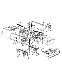 Deck Lift & Hanger Assembly parts for Ranch King Lawn Tractor 13AS698G205 / 2001 from AppliancePartsPros.com