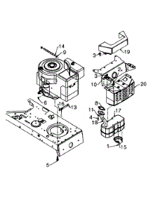 Engine Accessories (Tecumseh) parts for Ranch King Lawn Tractor 13AS698G205 / 2001 from AppliancePartsPros.com