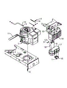 Muffler & Engine Accessories, B&S Overhead Valve parts for Ranch King Lawn Tractor 13BM698G205 / 2000 from AppliancePartsPros.com
