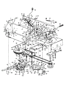 Drive / Hitch Plate / Pedal Assembly / Speed Control Linkage parts for Ranch King Garden Tractor 146S849H205 / 1996 from AppliancePartsPros.com