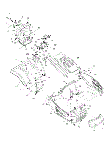 Hood Style 8 parts for Ranch King Garden Tractor 14AI848H205 / 2002 from AppliancePartsPros.com