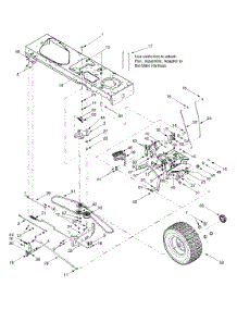 Drive parts for Ranch King Garden Tractor 14AK811P705 / 2005 from AppliancePartsPros.com