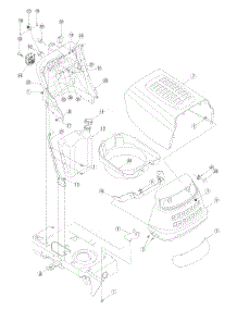 Hood parts for Ranch King Garden Tractor 14AK811P705 / 2005 from AppliancePartsPros.com