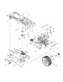 Drive, Wheels Rear, Controls parts for Ranch King Garden Tractor 14AV818P205 / 2001 from AppliancePartsPros.com
