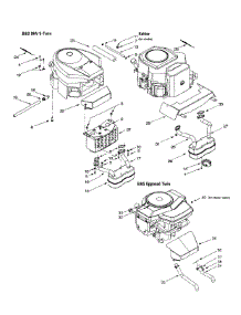 Engine Accessories parts for Ranch King Garden Tractor 14AV818P205 / 2001 from AppliancePartsPros.com