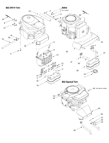 Engine Accessories parts for Ranch King Garden Tractor 14AV818P205 / 2003 from AppliancePartsPros.com