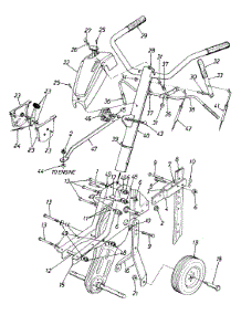 General Assembly parts for Ranch King Tiller 214-390-205 / 1994 from AppliancePartsPros.com