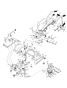 Handle Assembly / Tine Assembly parts for Ranch King Tiller 21A-430-206 / 1997 from AppliancePartsPros.com