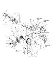 Frame parts for Ranch King Snow Thrower 31A-614E205 / 2003 from AppliancePartsPros.com