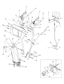 Handle & Chute parts for Ranch King Snow Thrower 31A-614E205 / 2003 from AppliancePartsPros.com