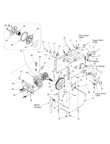 Frame parts for Ranch King Snow Thrower 31A-614E205 / 2004 from AppliancePartsPros.com