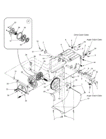 Frame parts for Ranch King Snow Thrower 31AE660G205 / 2003 from AppliancePartsPros.com