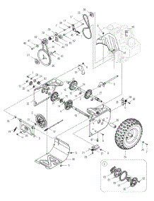 Drive 6Ll parts for Ranch King Snow Thrower 31AE6LLG705 / 2005 from AppliancePartsPros.com