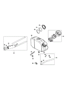 1X65cu Fuel Tank parts for Remington Chipper-Shredder & Vac 24A-02MP783 / 2015 from AppliancePartsPros.com