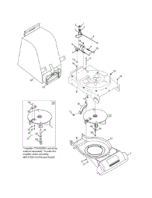Bagger & Impeller parts for Remington Chipper-Shredder & Vac 24A-02MP783 / 2015 from AppliancePartsPros.com