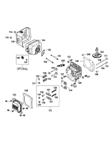 1X65ru Cylinder Head parts for Remington Wheeled Trimmer 25A-26J7783 / 2015 from AppliancePartsPros.com