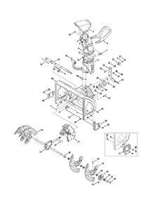 Augers, Housing & Discharge Chute parts for Remington Snow Thrower 31A-32AD783 / 2015 from AppliancePartsPros.com