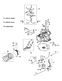 5X65ru Crankcase parts for Remington Wheeled Trimmer 25A-262J783 / 2015 from AppliancePartsPros.com