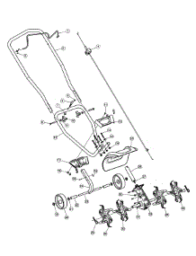 General Assembly parts for Remington Tiller 21AK125G983 from AppliancePartsPros.com
