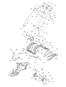 General Assembly parts for Ryobi Tiller 21AB454B034 / 2004 from AppliancePartsPros.com