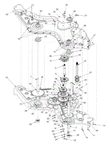 Gear Case Assembly parts for Ryobi Tiller 21AB454B734 / 2004 from AppliancePartsPros.com