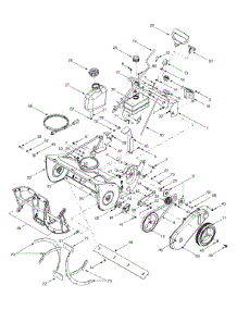 General Assembly parts for Ryobi Snow Thrower 31AE162-034 / 2003 from AppliancePartsPros.com