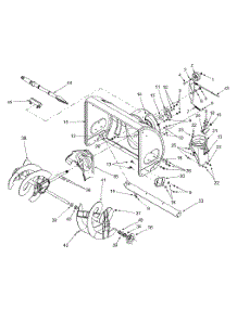 General Assembly parts for Ryobi Snow Thrower 31AE660G034 / 2003 from AppliancePartsPros.com