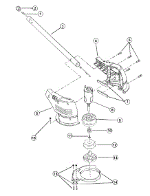 Trimmer Attachment parts for Ryobi Handheld Product 41AE55VC034 from AppliancePartsPros.com