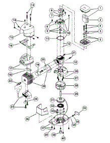 Engine Parts parts for Ryobi Handheld Product 41ER280G034 from AppliancePartsPros.com