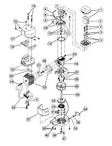 Engine Parts parts for Ryobi Handheld Product 41BS310G034 from AppliancePartsPros.com