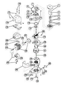 Engine parts for Ryobi Handheld Product 41CS310G034 from AppliancePartsPros.com