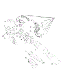 Housing Parts - Part 2 parts for Ryobi Handheld Product 41AS320G734 / 2004 from AppliancePartsPros.com
