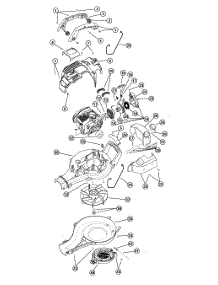 Housing parts for Ryobi Handheld Product 41DS340G034 from AppliancePartsPros.com
