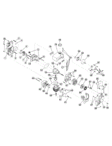 Engine parts for Ryobi Tiller 21A-121R034 from AppliancePartsPros.com