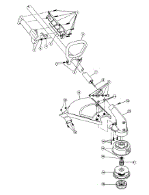 Trimmer parts for Ryobi Handheld Product 41ADL02G034 from AppliancePartsPros.com