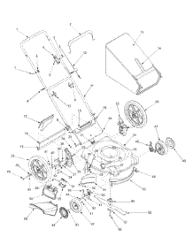 General Assembly (Steel Rear Door) parts for Sam's Club Push Walk-Behind Mower 11A-549P118 / 2003 from AppliancePartsPros.com