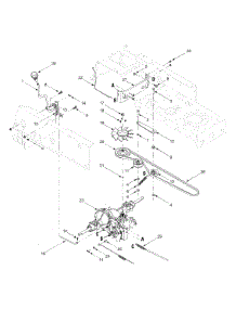Drive parts for Sam's Club Lawn Tractor 13AN693G118 / 2003 from AppliancePartsPros.com
