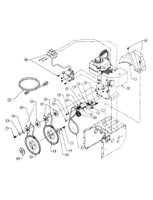 Engine And V-Belts parts for Select Series Snow Thrower 317E762F013 / 1997 from AppliancePartsPros.com
