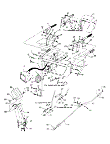 Handle Assembly parts for Select Series Snow Thrower 317E762F013 / 1997 from AppliancePartsPros.com