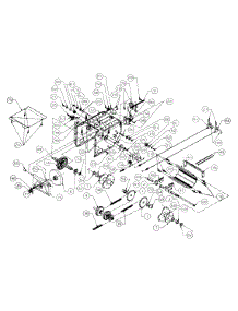 Track And Frame (Part 1) parts for Select Series Snow Thrower 317E762F013 / 1997 from AppliancePartsPros.com