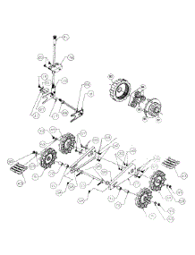 Track And Frame (Part 2) parts for Select Series Snow Thrower 317E762F013 / 1997 from AppliancePartsPros.com