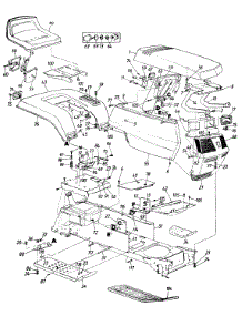 Parts parts for Sentar Lawn Tractor 139-784-135 / 5Z028-1A from AppliancePartsPros.com