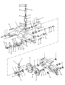 Transaxle parts for Sentar Lawn Tractor 139-784-135 / 5Z028-1A from AppliancePartsPros.com