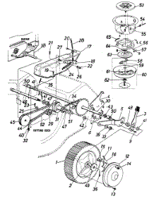 Parts02 parts for Servistar Self-Propelled Walk-Behind Mower 125-364-105 / 1985 from AppliancePartsPros.com