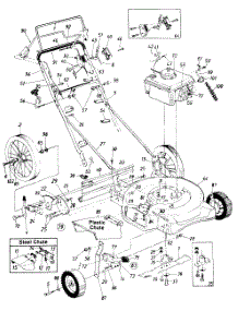 Parts parts for Servistar Self-Propelled Walk-Behind Mower 129-516R105 from AppliancePartsPros.com