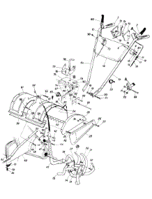 Parts parts for Servistar Tiller 211-405-105 from AppliancePartsPros.com