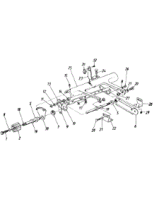 Parts parts for Servistar Self-Propelled Walk-Behind Mower 128-282C105 from AppliancePartsPros.com