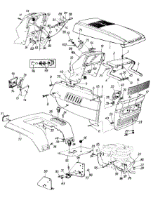 Parts04 parts for Servistar Garden Tractor 141-849H105 from AppliancePartsPros.com