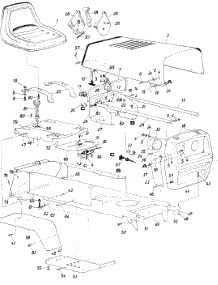 Parts parts for Servistar Garden Tractor SSR 834 from AppliancePartsPros.com